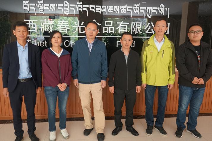 科技援藏，成果落地 加工所科技人员赴西藏农牧科学院开展农牧业技术研究